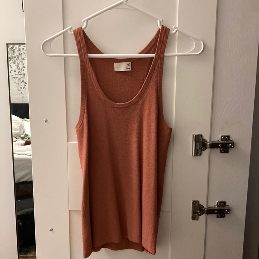 Ribbed tank top